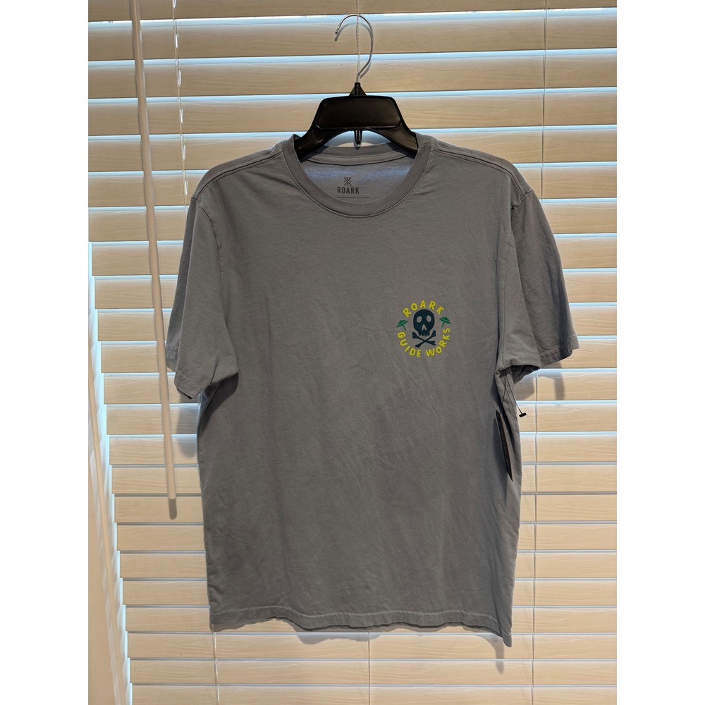 Roark Guide Works Skull Graphic T Shirt Men's Size S Premium Tee